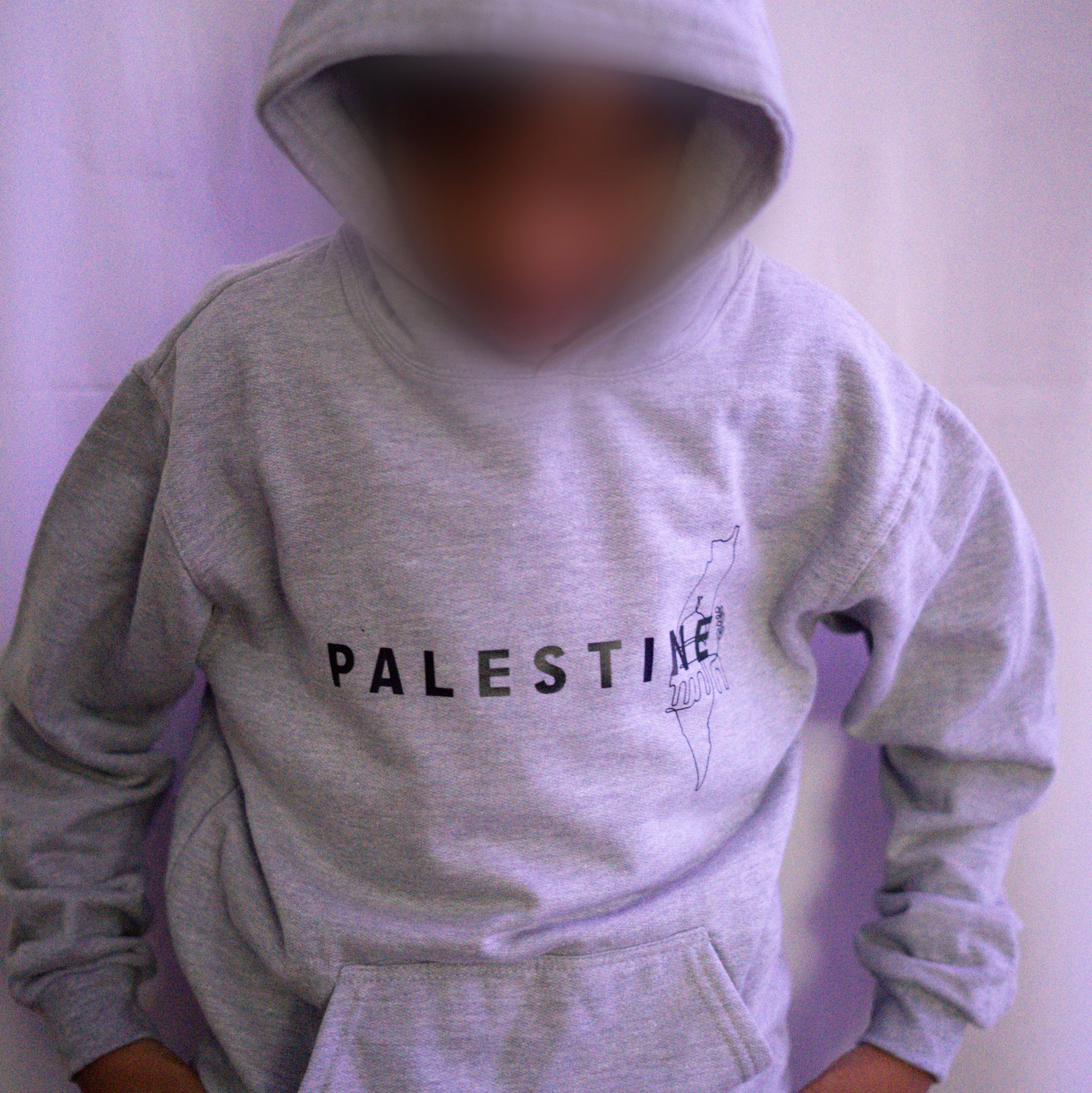 Palestine Black Kids Hoodie (Charity)