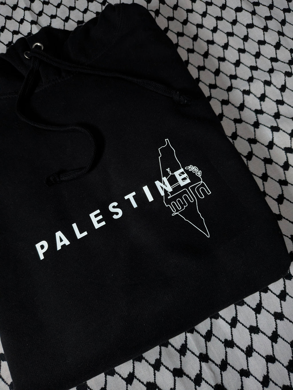 Palestine Black Kids Hoodie (Charity)