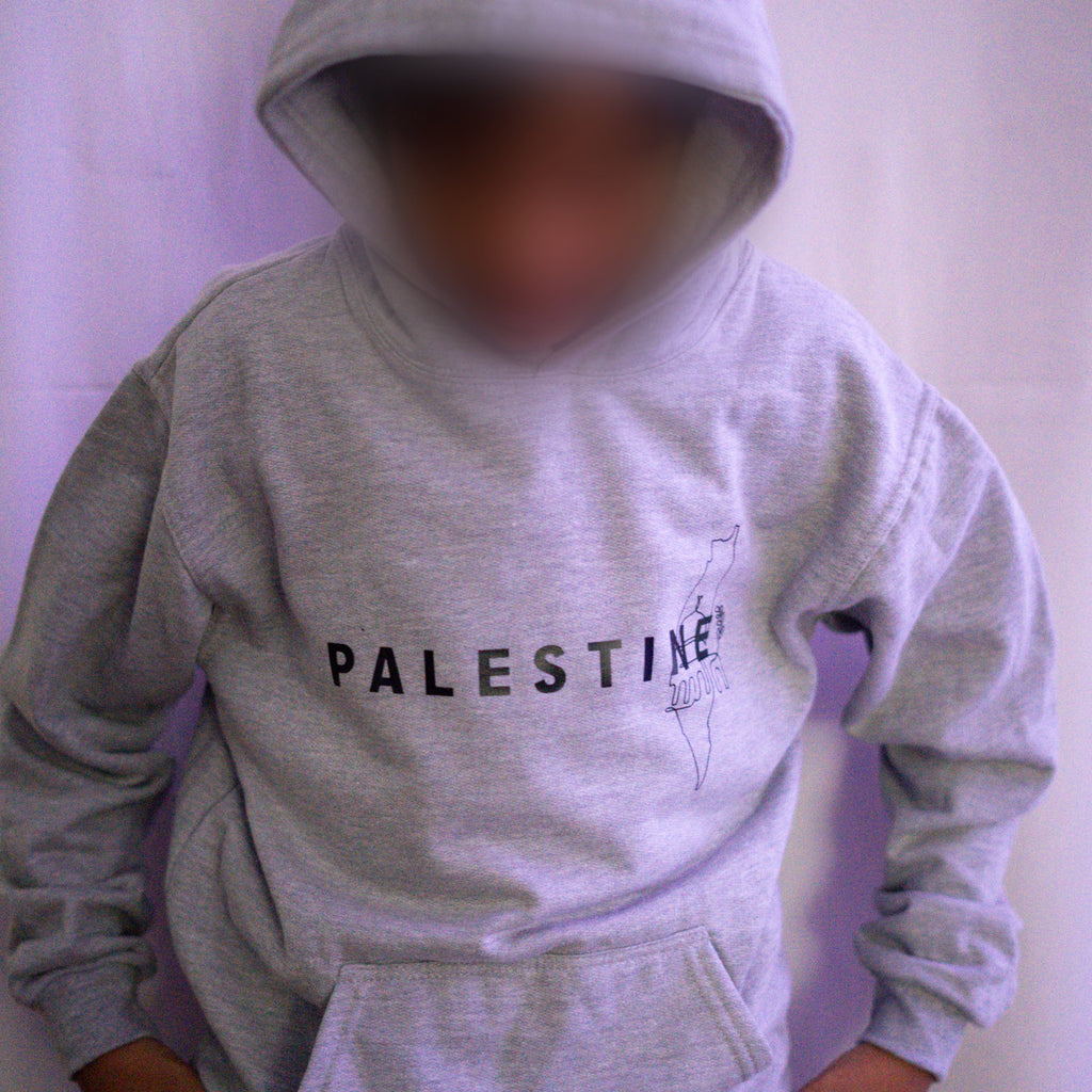 Palestine Black Kids Hoodie (Charity)