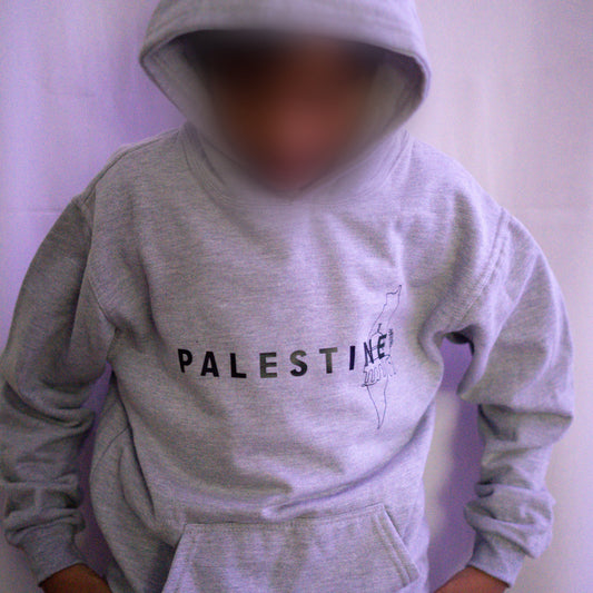 Palestine Black Kids Hoodie (Charity)